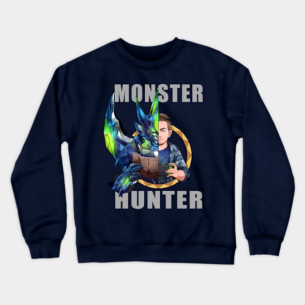 Hunter's Life (Nick Custom) Crewneck Sweatshirt by Ashmish